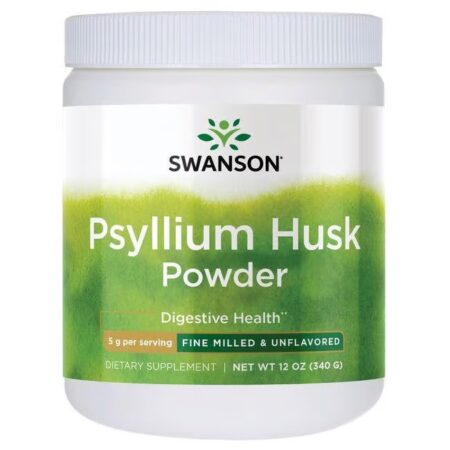 پسیلیوم هاسک سوانسون Swanson Psyllium Husk 500mg